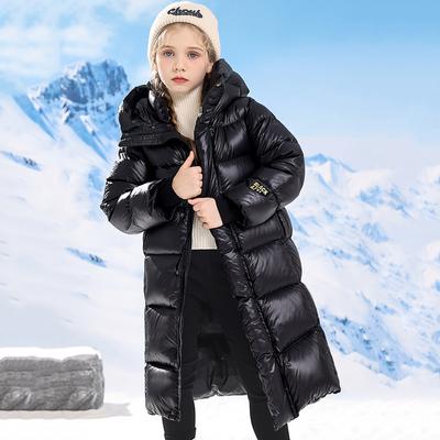 Winter Daunen Baumwolljacke Mädchen Jungen Wasserdicht Kapuzenmantel Kinder Oberbekleidung Kleidung