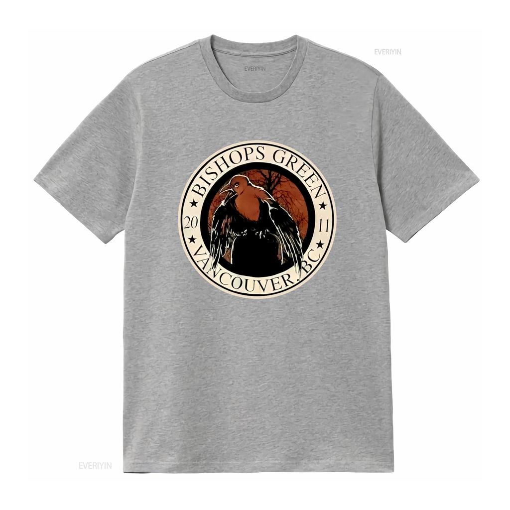 Bishops Green T Shirt Cock Sparrer Booze Glory LionS Law Cockney Rejects Vancouver BC 2011 Unique Crow Design Sizes vintage