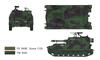 AFV Club 1/35 Maßstab US Army M108 105mm Selbstfahrlafette Plastikmodell FV35108