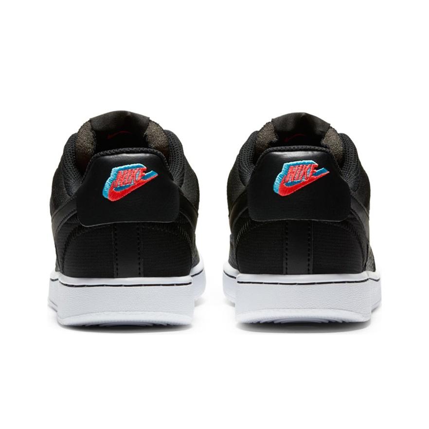 Nike Court Vision 1 Synthetic Leather Wrap Anti-Slip Low-Top Skate Shoes Women sneaker Black CI7599-001