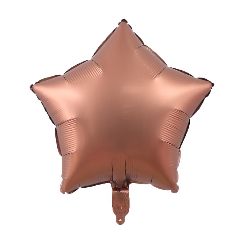 10pcs 18inch Gold Silver Foil Helium Star Balloon Wedding Decoration Baby Shower Kids Birthday Party Pure Air Globos Supplies