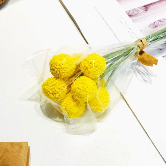 Yousheng Artificial Flower Ball Realistic UV Resistant Fake Chrysanthemums Ball Wedding Party Indoor Outdoor Table Centerpiece Faux Dandelion