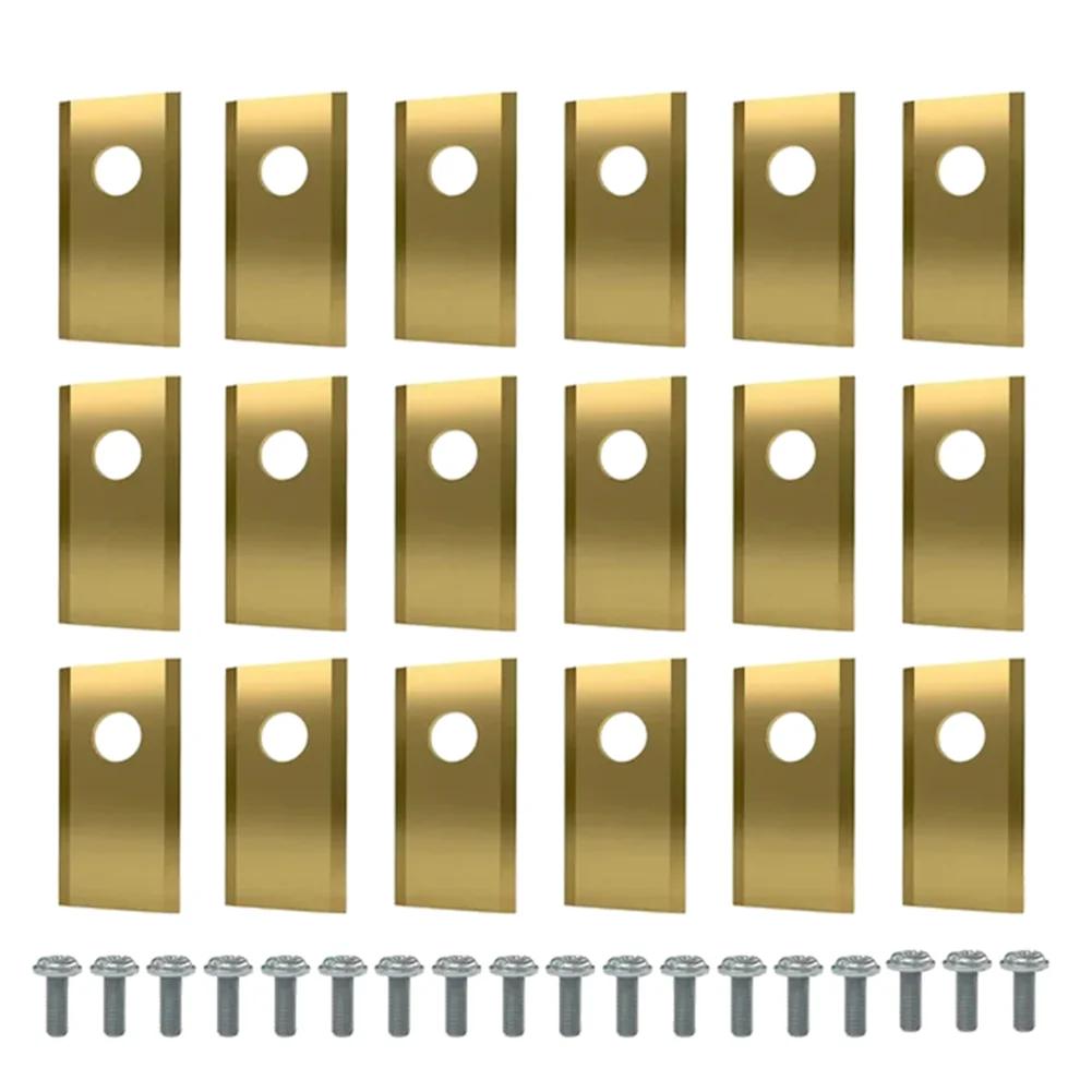 

90-18x Набор режущих лезвий для газонокосилки Лезвие для косилки из нержавеющей стали Лезвие для газонокосилки с одним отверстием для газонокосилки Worx Landroid