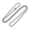 Korean Style Titanium Steel Pendant Necklace with Round Bead Chain