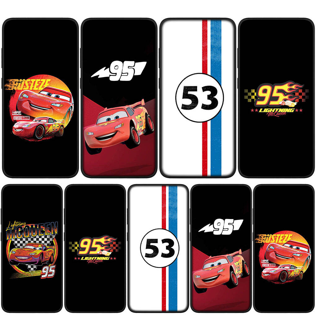 For Motorola Moto Edge 70 60 50 G54 G86 Samsung Galaxy S25 iPhone 17 16 15 Xiaomi Redmi Note 14 13 Pro Max Case Anime Cars Lightning McQueen 95 Cover