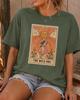 The Wild One Tarot Card T-Shirt | Western Graphic Tee | Vintage Cowgirl Shirt | Country Concert Outfit | Boho Western Tee