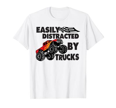 Monster Trucks Are My Jam Monster Truck T-Shirt