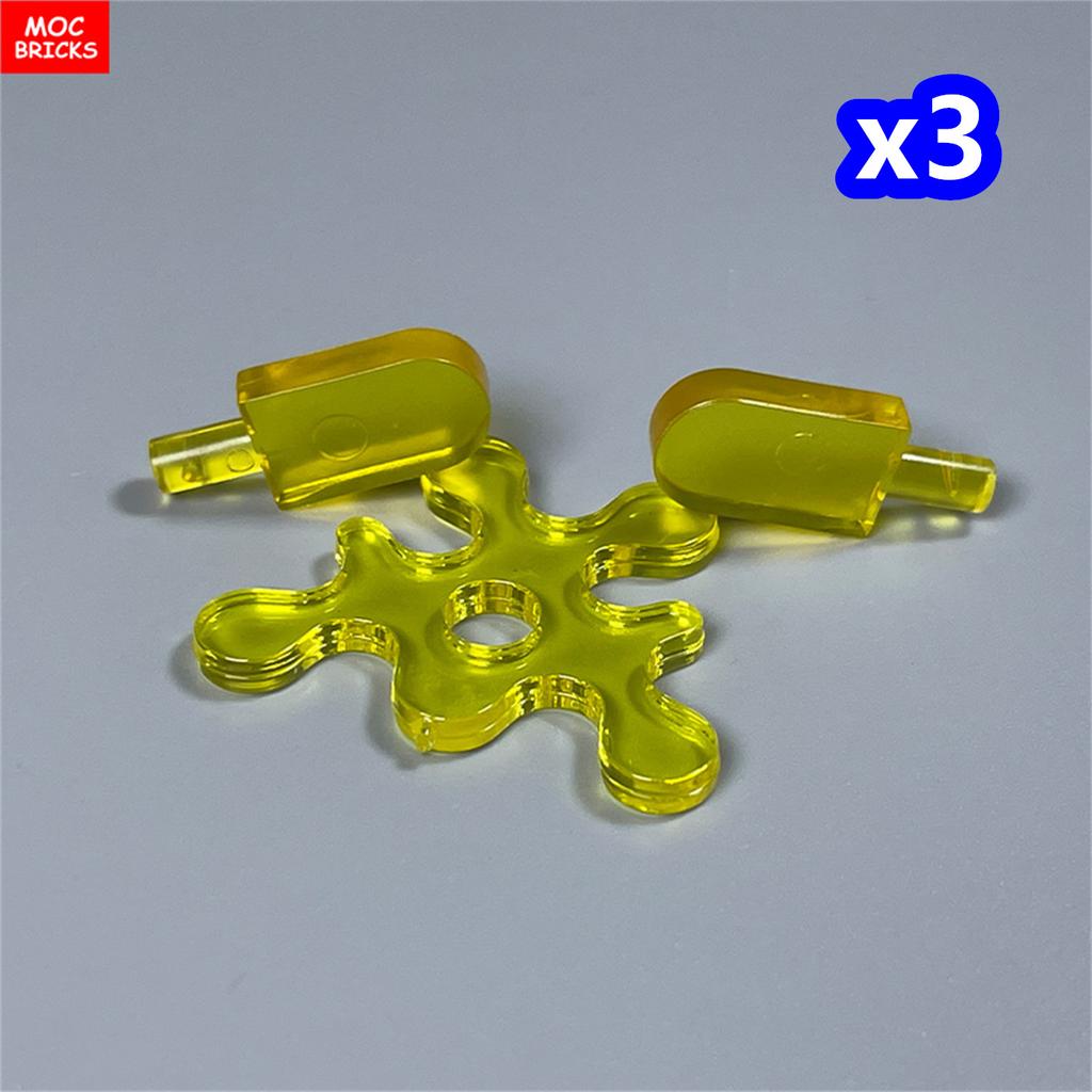 MOC Blocks Food Popsicle Candy Ice Cream Drinking Trans Liquid Learning DO IT YOURSELF Construction Bricks Children's Playthings Plastic Material
