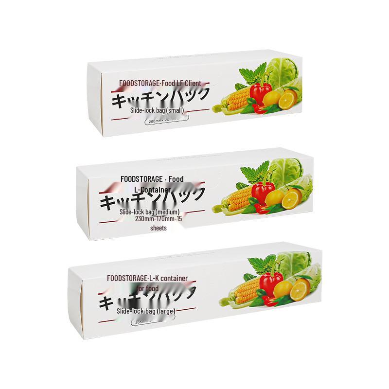 Food Grade Resealable Storage Bags for Refrigerator & Nuts