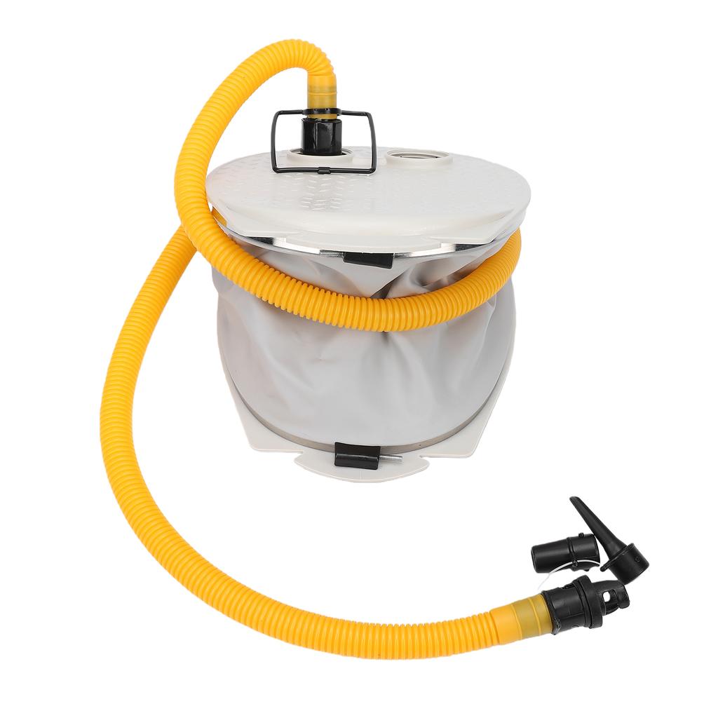Foot Air Pump Fit for Halkey Roberts Valves 9 Inch Manual Foot Pump Inflator for Inflatable Boats Kayak Swimming Ring