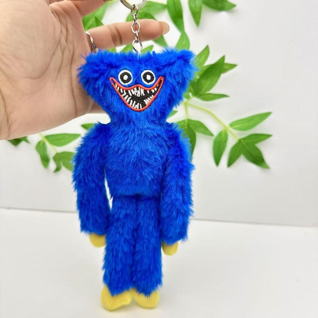 Monster Doll Sausage Red Blue Superman Monster Plush Toy Embroidered Design