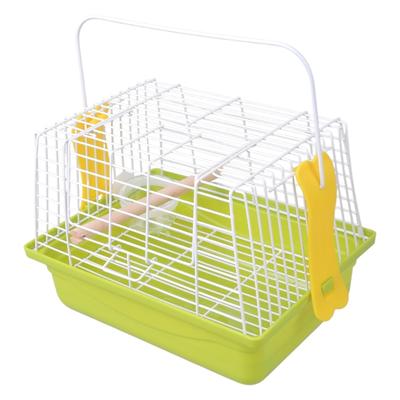 Transporteurs d'oiseaux d'extérieur portables avec poignée pour perruches inséparables Facile à nettoyer Conception spacieuse