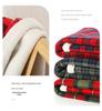 Scottish Style Lambswool Plaid Blanket for Autumn/Winter – Perfect for Office or Lunch Breaks