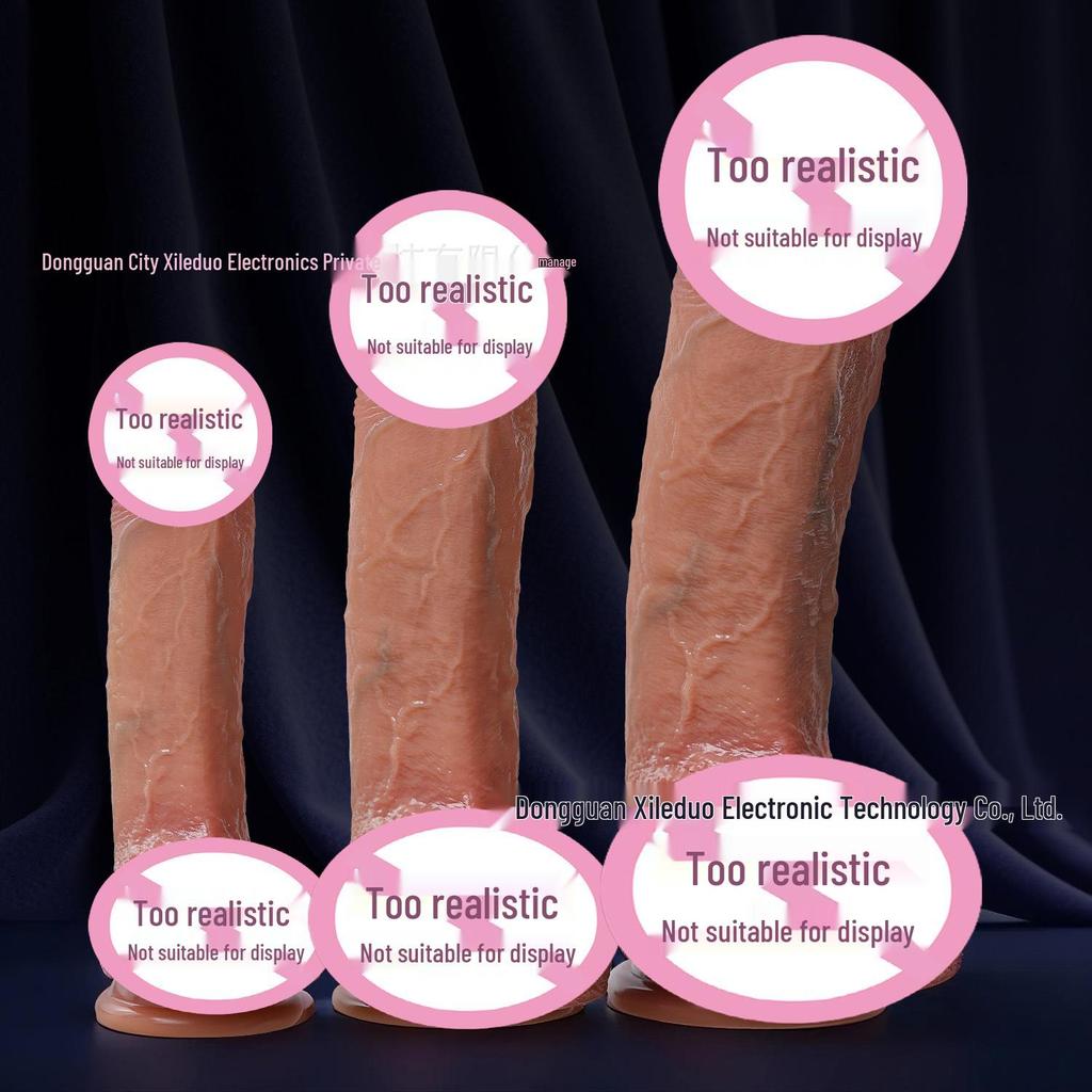 Realistic Silicone Large Soft Female Masturbation Toy