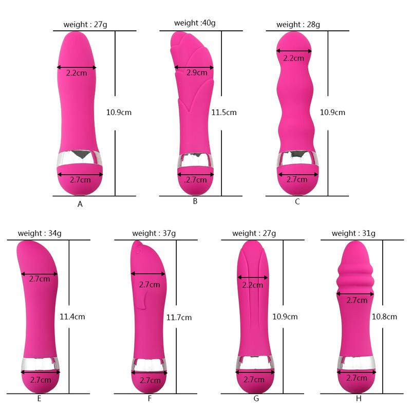 Mini Realistic Dildo Vibrator Intimate Goods Threaded Av Wand Clitoral Anal Female Masturbation Erotic Goods Sex Toys for Women