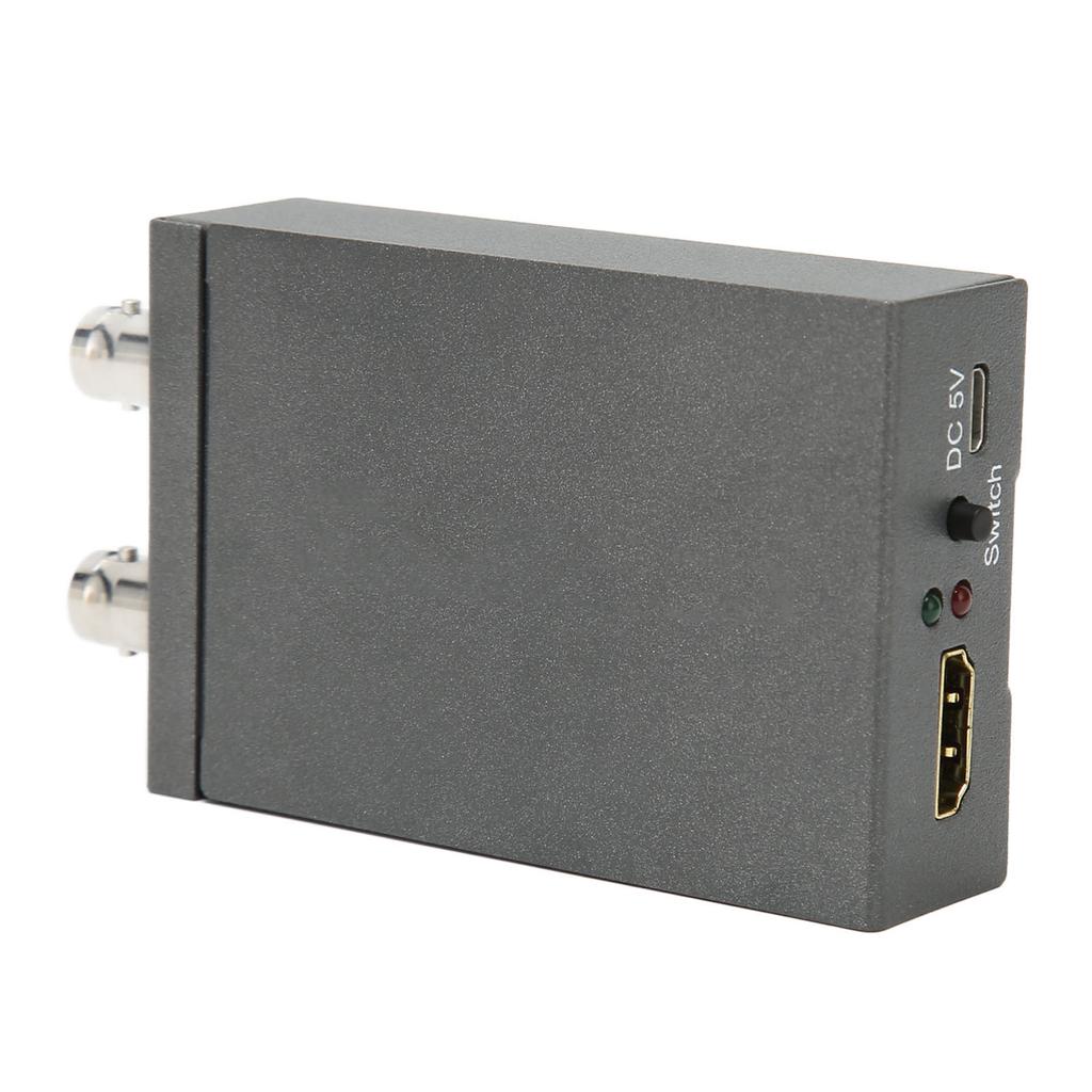 4K HD Multimedia Interface to AHD Converter 1 in 2 Out Coaxial Conversion Loop Through Output 1080P