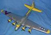 3D Assembly Papercraft Large Strategic Bomber Flying Fortress (B-17G 1/47 Scale)