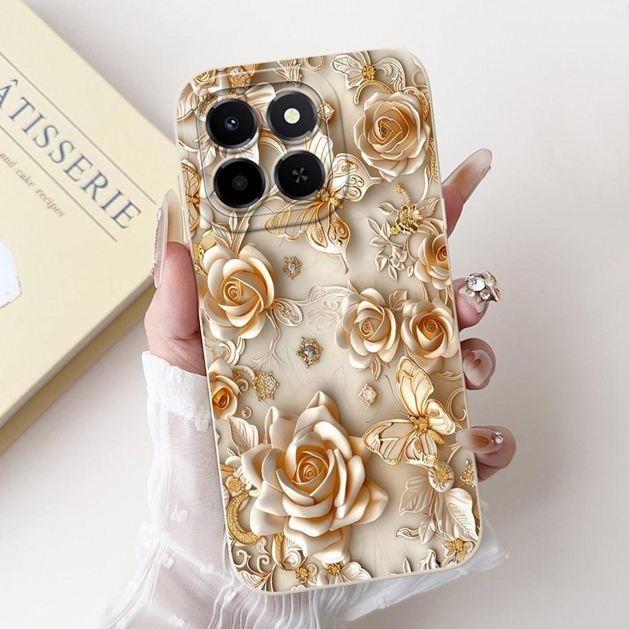 For Cover Honor X6c Phone Case Cute Cartoon Rabbit Love Heart Shockproof Funda For HonorX6c 4G NIC-LX1 NIC-LX2 NIC-LX3 X 6c Capa