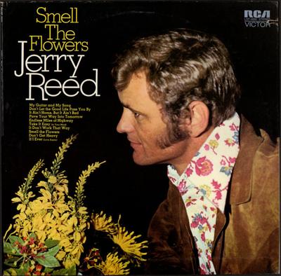 LP Record JERRY REED - Smell The Flowers LSP4660 RCA Victor 1972 US Folk Used