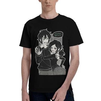Ashley En Andrew De Kist Van Andy En Leyley 100 Katoen T-shirt Heren Mode T-shirts Mannen Ronde Hals Korte Mouw S6XL