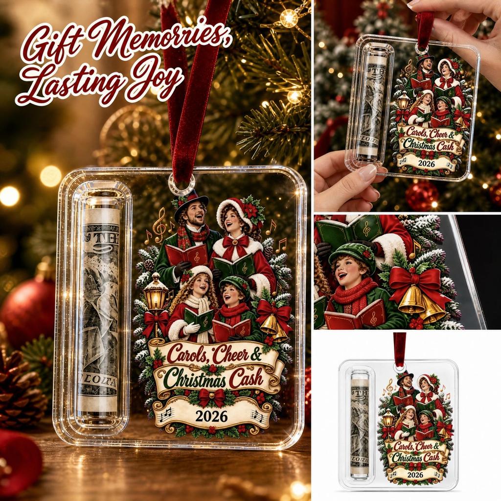 Acrylic Christmas Gift, Holiday Present for Gifting to Family and