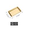 Thick Rectangular Tray Stainless Steel Food Storage Trays Sushi BBQ Flat Bottom Shallow Dishes Fruit Vegetable Plate Baking Pan