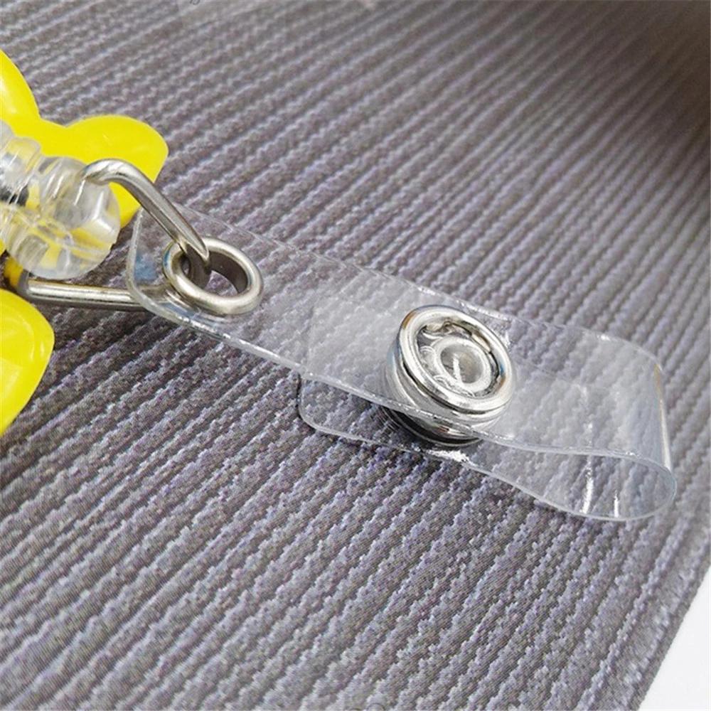 ID Card Name Card Holder Badge Holder Clip Retractable Badge Key Chain ID Badge Holder Nurse Doctor