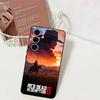 Game Red Dead R-Redemption Phone Case For Samsung S 24 Fe 25 Ultra Plus 20 Lite 21 30 22 23 24 22 Ultra 5G Fundas