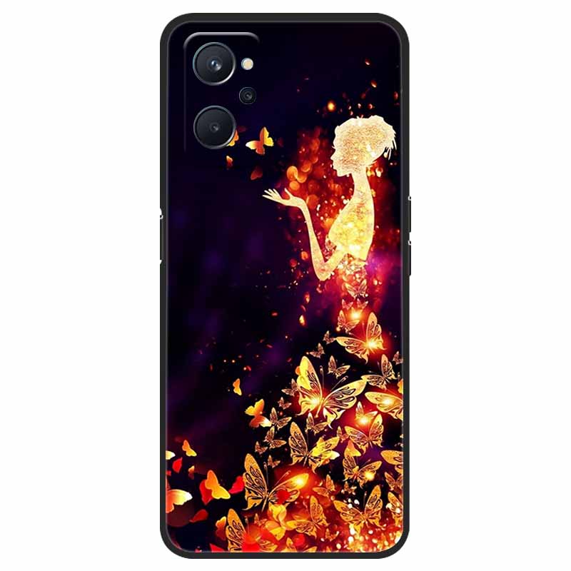 För Coque realme 9i Fodral Stötsäker Mjuk silikon TPU Baksida För oppo realme 9i 9 i i9 Realme9i Telefonfodral 9i Söt tecknad film