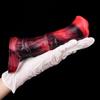 N-BDV5262 Monster Realistic Sheath Penis Condom Male Penis Sleeve Vibrator Extender Cock Enlargement Extension