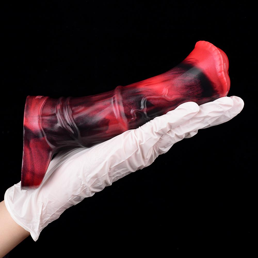N-BDV5262 Monster Realistic Sheath Penis Condom Male Penis Sleeve Vibrator Extender Cock Enlargement Extension