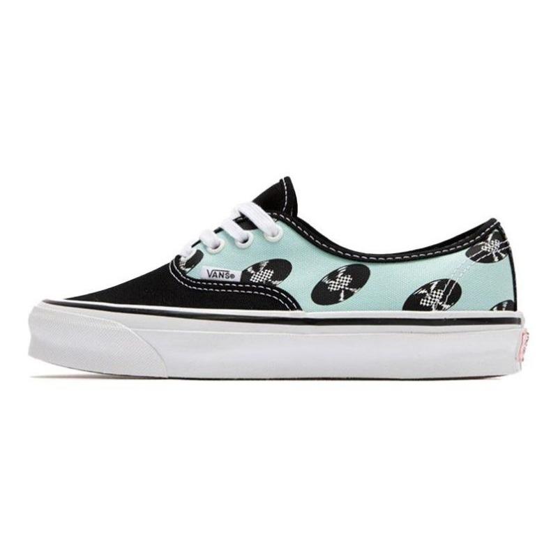 WACKO MARIA x Vans Authentic LX Retro Low-Top Unisex Skate Shoes Black Blue VN0A4BV9591 36