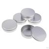 30ml/40ml/120ml Empty Aluminium Cosmetic Pot Container Box Screw Lid Can Bottle Lot - Silver Colors