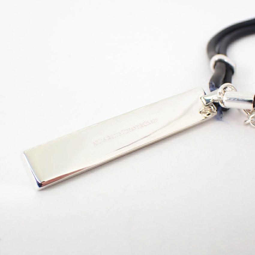 [Used] TIFFANY/Tiffany 925 Atlas Bar Pendant/Necklace/j64-1