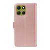 For Motorola Moto G86 5G/G86 Power 5G Case Cat Pattern Imprint Leather Phone Cover with Wrist Strap