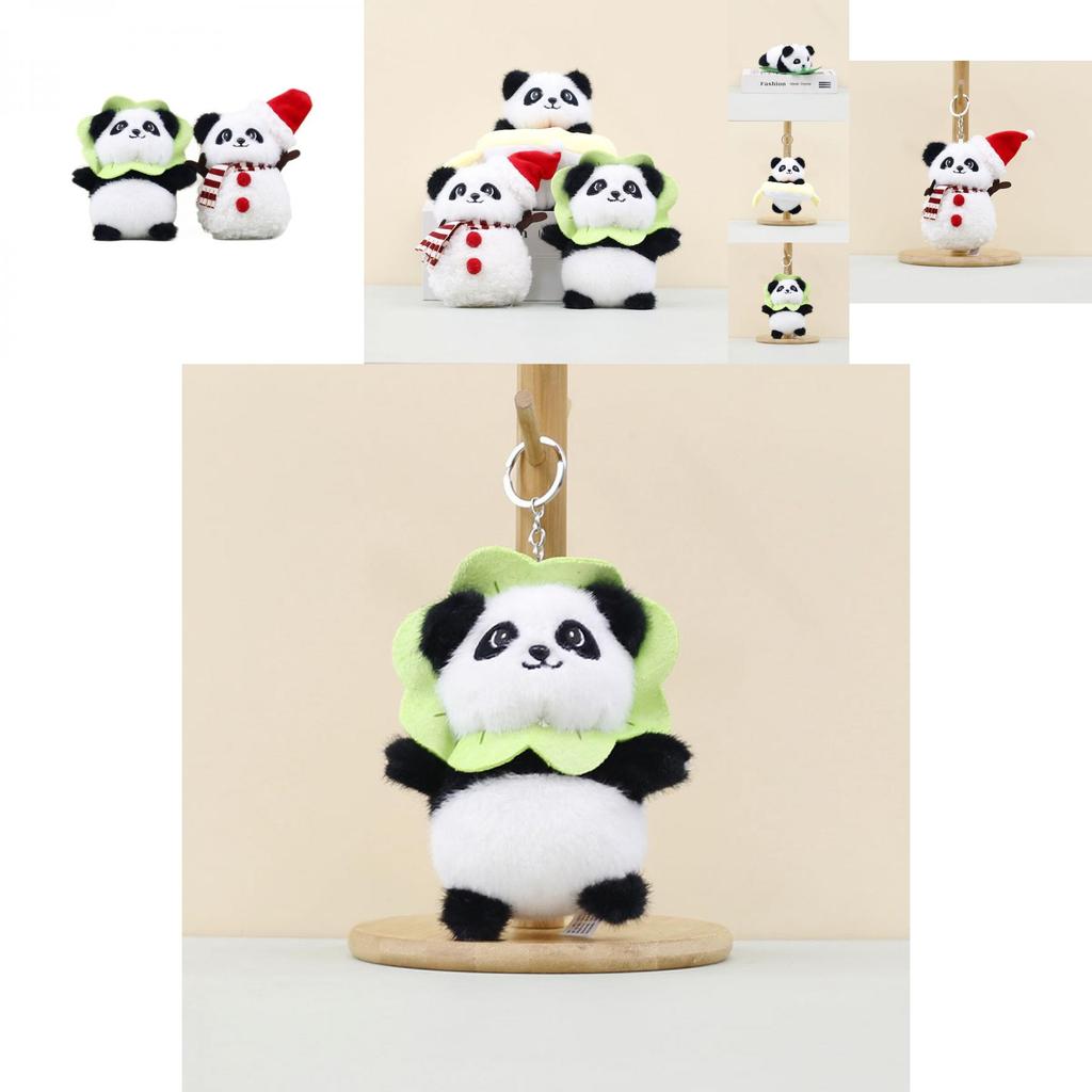 Cute Multi-season Panda Plush Keychain And Bag Decoration For All Occasions