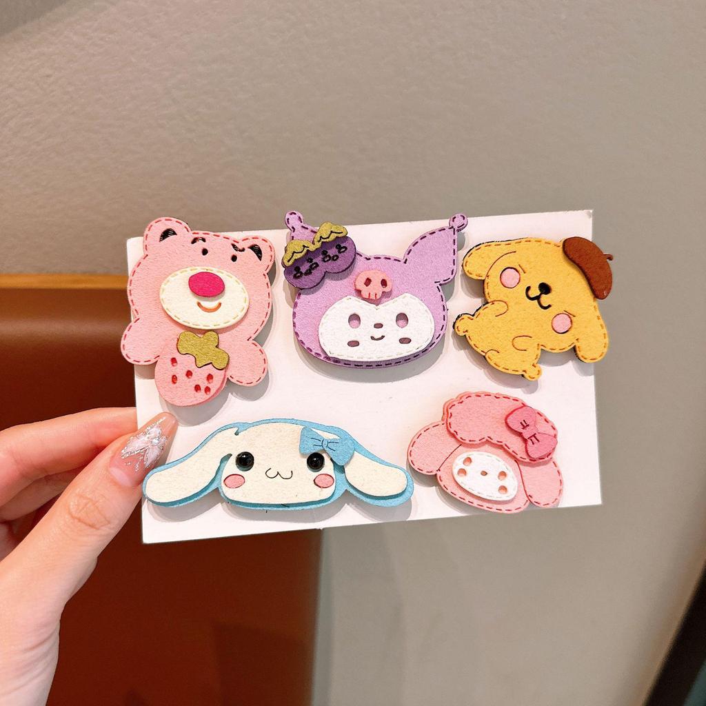 Children's Velcro Bangs Adhesive Hair Patch - Frizzy Baby Hair Headwear Accessory.