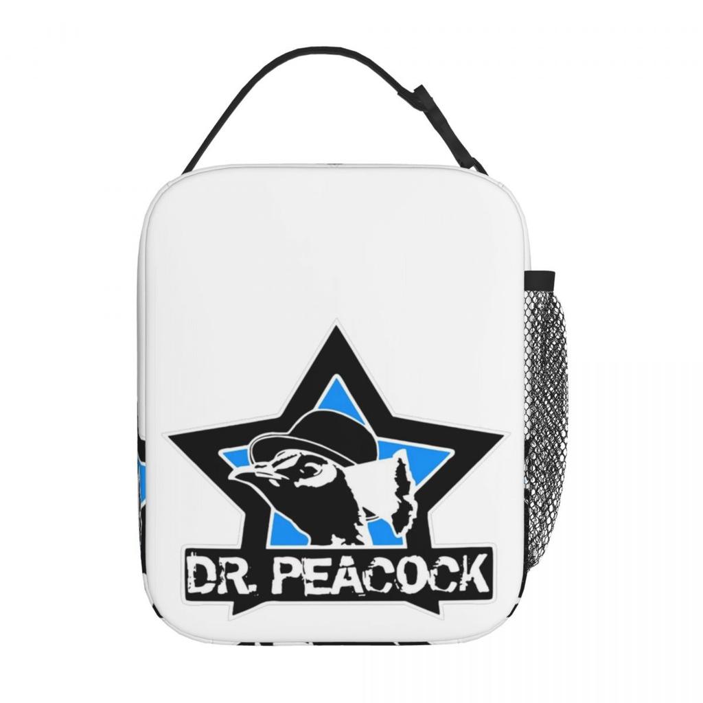 Dr. Peacock Insulated Lunch Bag for Women Children Leakproof Food Boxes Thermal Lunch Box Tote