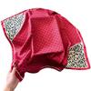 New Leopard Print Temperament Silk Scarf Light Luxury Versatile Decorative Scarf Women's Small Square Scarf 71cm Imitation Silk Scarf Shawl