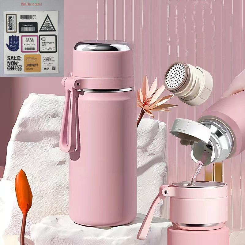 

Изолированная кружка для воды из нержавеющей стали 316 для девушек, мужчин, студентов и детей — портативная и высококачественная 350ML insulation cup