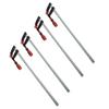4Pcs Heavy Duty F Clamps Woodworking Bar Clips Quick Slide DIY Hand Tool Kit 80*600mm