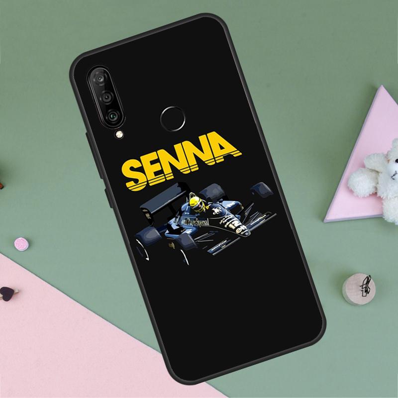 Racing Ayrton Senna For Huawei Nova 9 10 SE Y91 Y61 Y90 Y70 Y60 Y72 12s 12i 11i 7i 8i P60 Pro P30 P40 Lite Case
