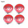 For Toyota  XP90 14pcs 60mm Car Tyre Wheel Center Hub Cap Badge For Toyota C-hr Prado Rav4 Yaris Hilux Prius Avensis Corolla Camry Accessories
