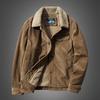 Giacca Imbottita Casual Top Taglia Grande Giacca Imbottita Termica Abbigliamento Invernale da Uomo Giacca Imbottita da Uomo Colletto in Pelliccia di Velluto a Coste