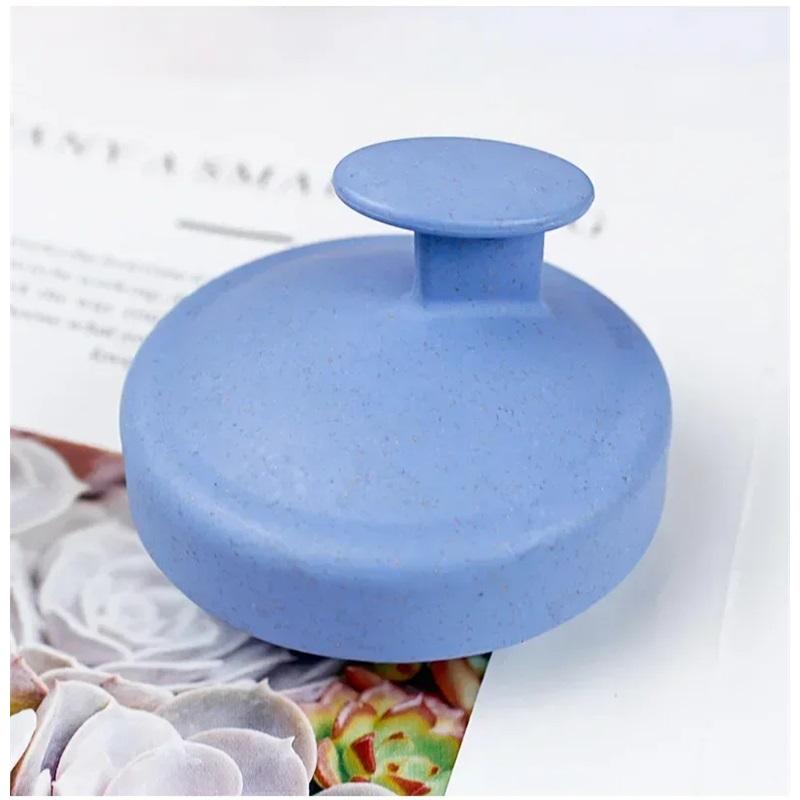 1 szt. Silikonowa szczotka do szamponu Szczotka do masażu ciała Szczotka do kąpieli i prysznica Salon fryzjerski Narzędzie do masażu skóry głowy Grzebień do mycia włosów