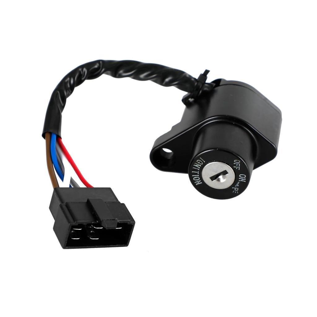 Motorcycle Key Cylinder Vulcan for Kawasaki 500 LTD 800 VN800 Classic 90-09 27005-1204 Motorcycle Ignition Switch Parts Key Cylinder Bike