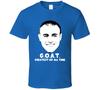 Fabio Cannavaro Greatest Of All Time Goat Soccer Futbol Fan T Shirt Unisex T-Shirt