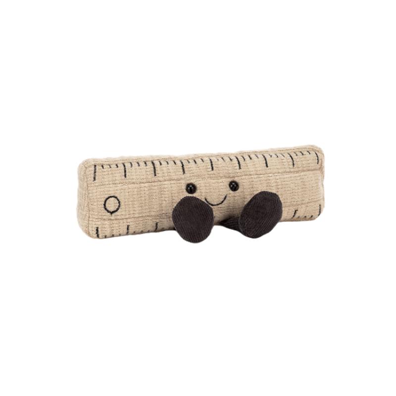JELLYCAT Fun Items Collection Ruler Dolls Plush Doll 6cm High