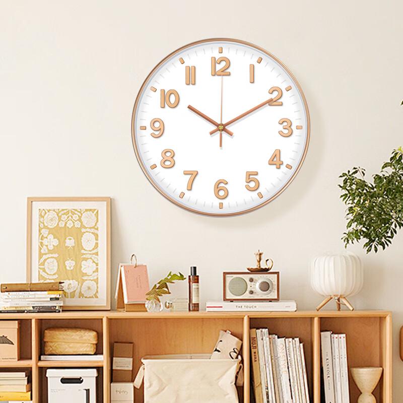 P.CHUANG Modern Silent Quartz Wall Clock