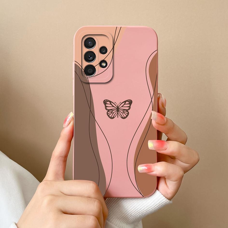 Phone Cases For Samsung A52 Galaxy A52s A53 Luxury Fashion Matte Shockproof Protective Silicone Soft TPU For Samsung A 52 Fundas